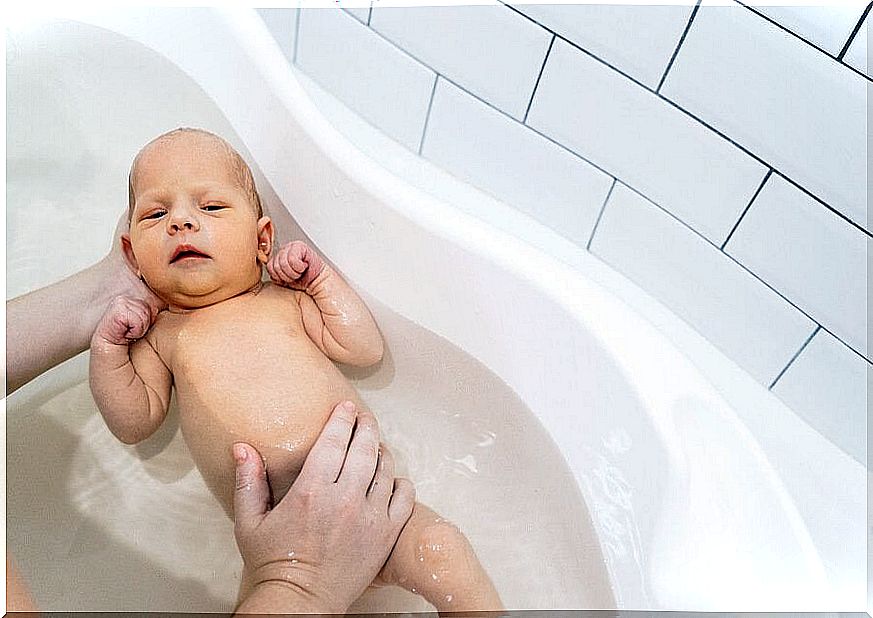 How often should babies be bathed?