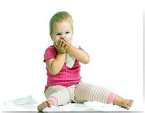 Children with handkerchief