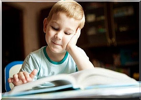 learn to read: children with book